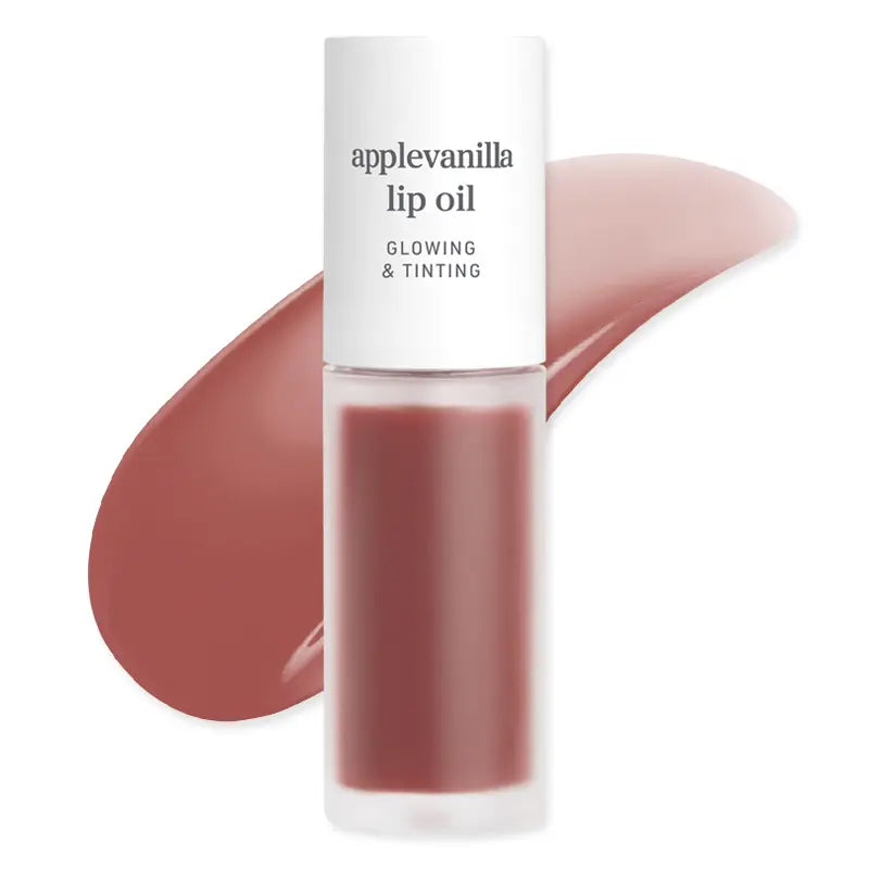 Nooni Korean Apple Lip Oil + Lip Stain | Glossy Lip Stain, Tinting & Long Lasting, Moisturizing Lip Care (13 Options) Hydrate Lipgloss Lipstick Makeup Glossy Hydrating Moisturizer Plump Transfer-Proof