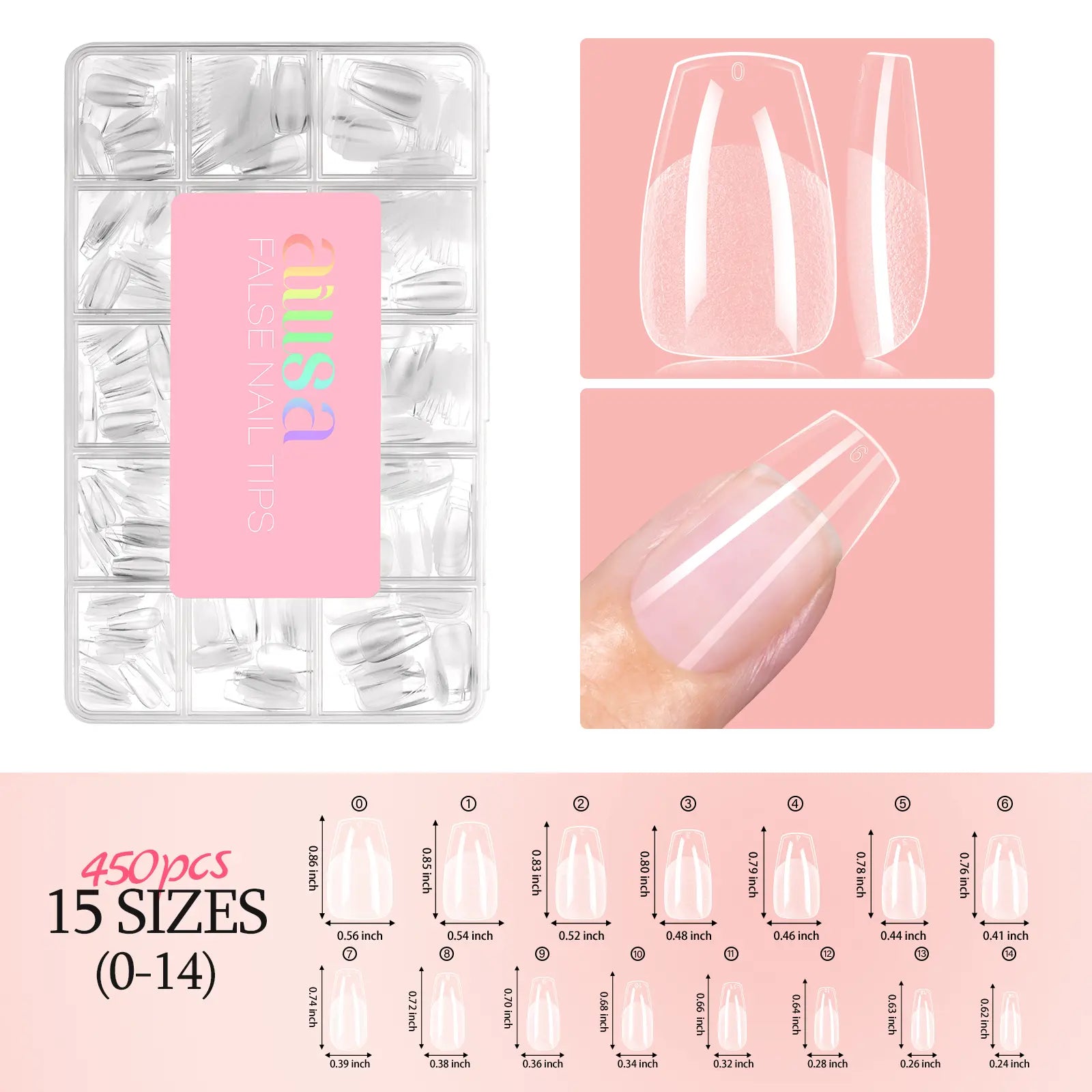 Aillsa Glamhold Solid Nail Glue Set, Handheld UV Lamp for Press on Nails, Clear Nail Tips and Gel X Nail Glue Long-Lasting Strong Adhesion Solid Gel DIY Fall Nail Art Home, UV Light Cured Needed