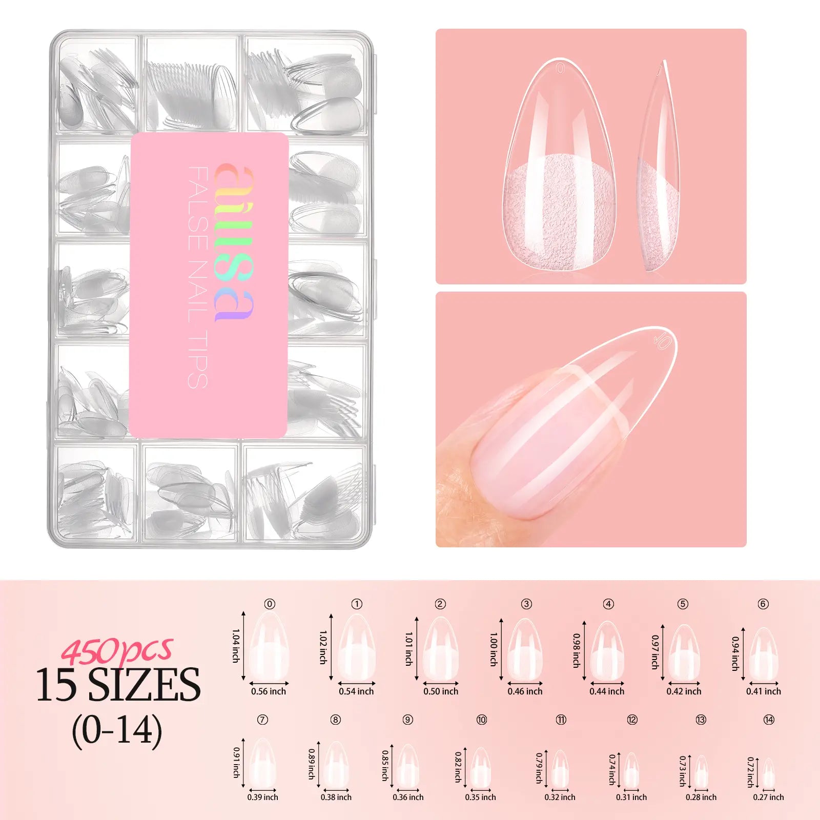 Aillsa Glamhold Solid Nail Glue Set, Handheld UV Lamp for Press on Nails, Clear Nail Tips and Gel X Nail Glue Long-Lasting Strong Adhesion Solid Gel DIY Fall Nail Art Home, UV Light Cured Needed