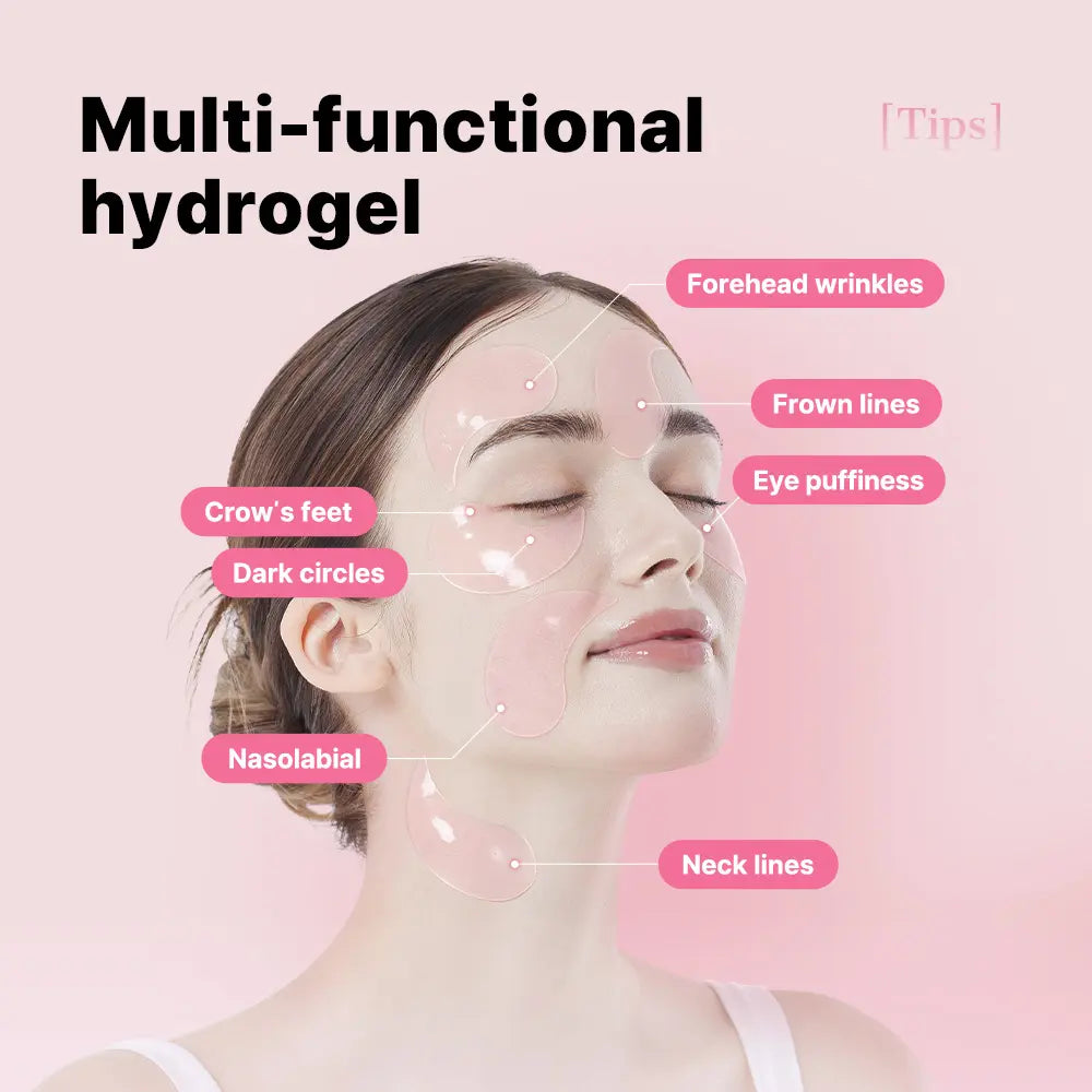 [COSRX Official] the Peptide Collagen Hydrogel Eye Patch 60 Patches Reduce Puffiness Hydrate Under-Eye Bags in 10 Minutes