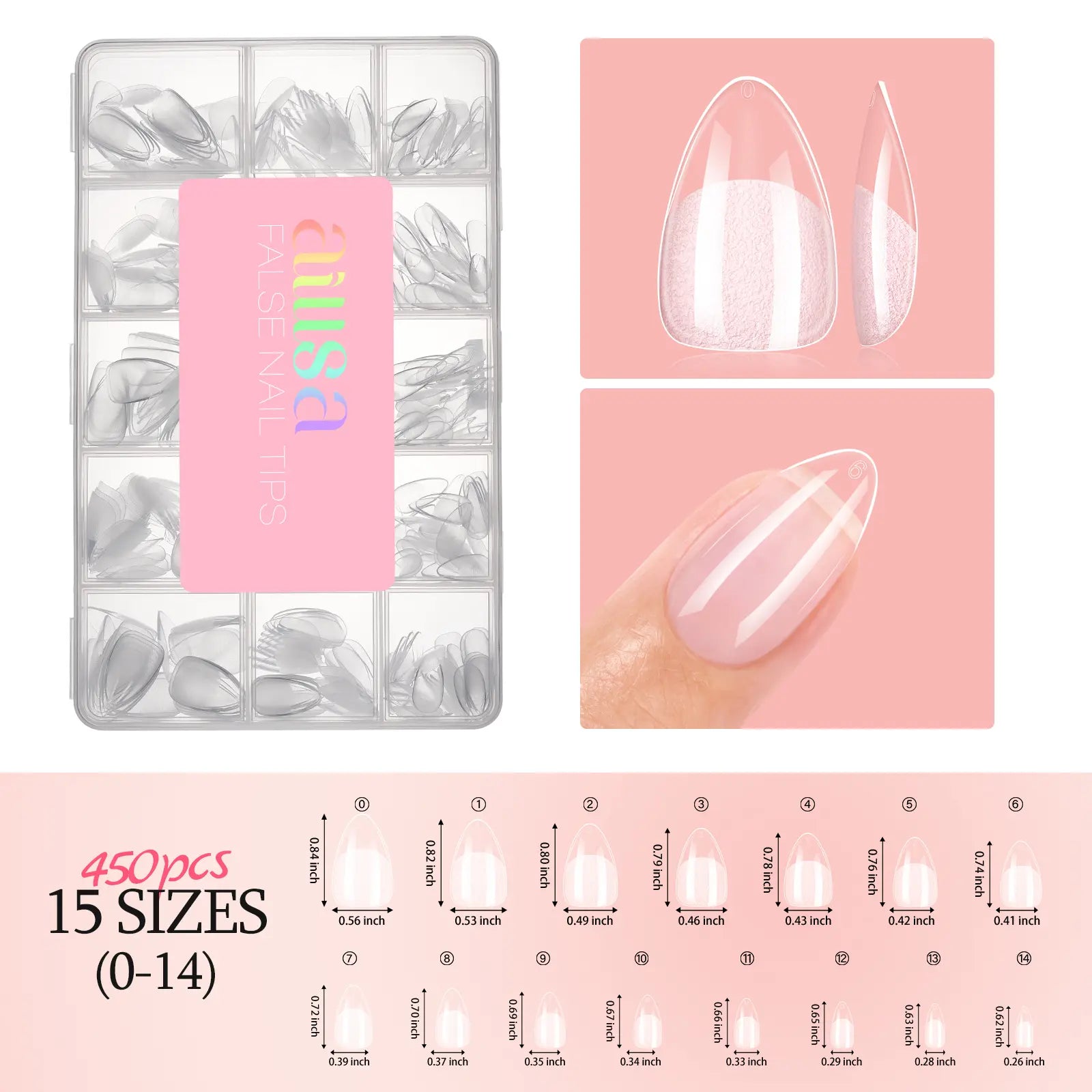 Aillsa Glamhold Solid Nail Glue Set, Handheld UV Lamp for Press on Nails, Clear Nail Tips and Gel X Nail Glue Long-Lasting Strong Adhesion Solid Gel DIY Fall Nail Art Home, UV Light Cured Needed